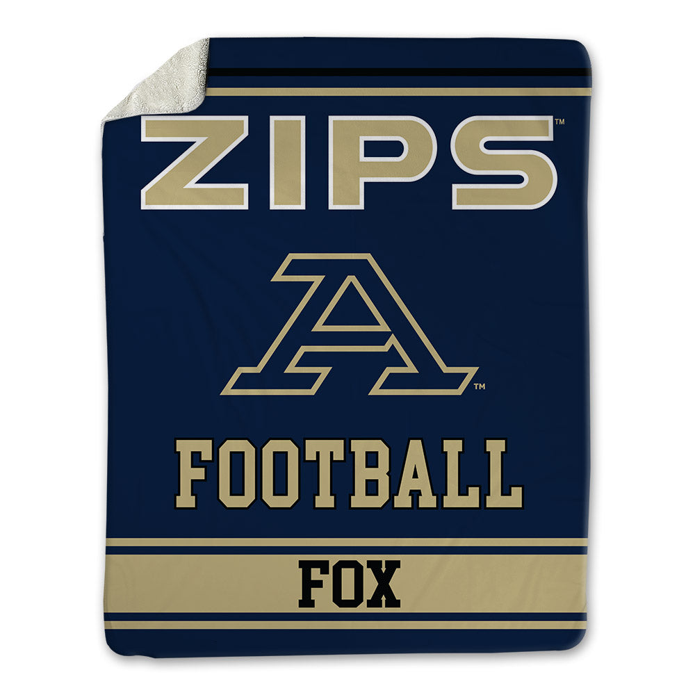 Akron - NCAA Football : Alex Fox - Blanket-0