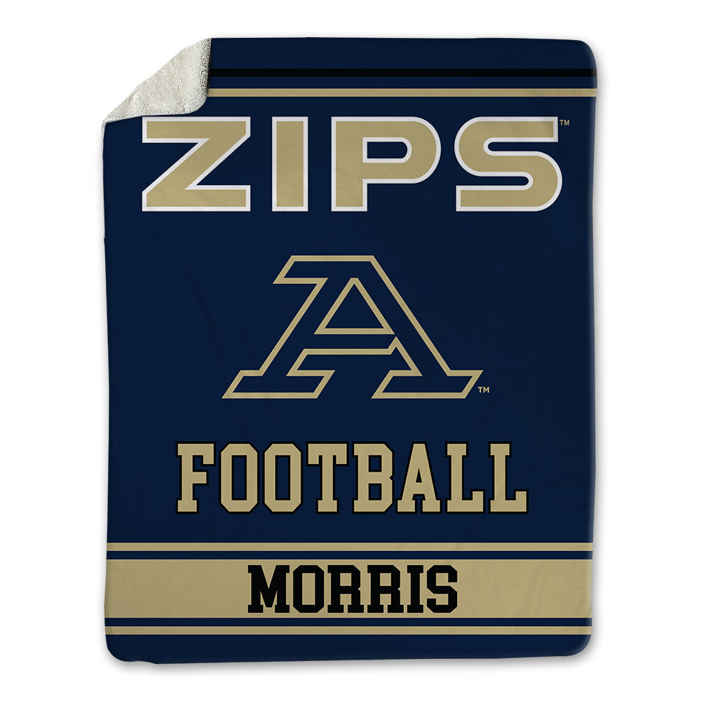 Akron - NCAA Football : Delvin Morris - Blanket-0