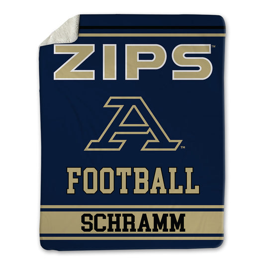 Akron - NCAA Football : Matt Schramm - Blanket-0