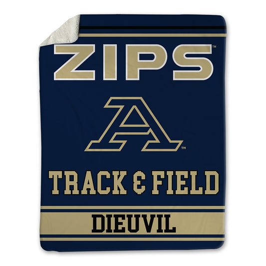 Akron - NCAA Men's Track & Field : Jean Dieuvil - Blanket-0