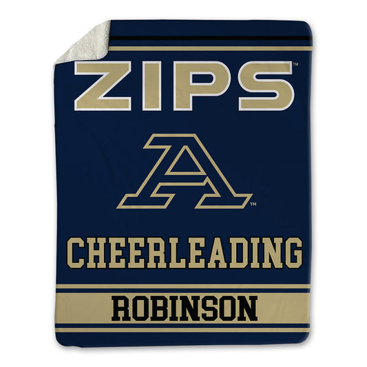 Akron - NCAA Cheerleading : Zak Robinson - Blanket-0