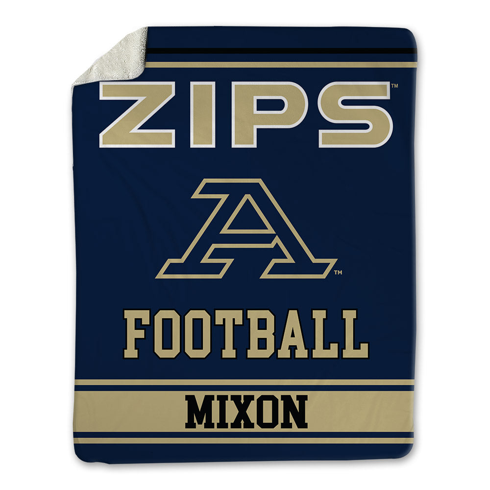 Akron - NCAA Football : Jon'Trell Mixon - Blanket-0