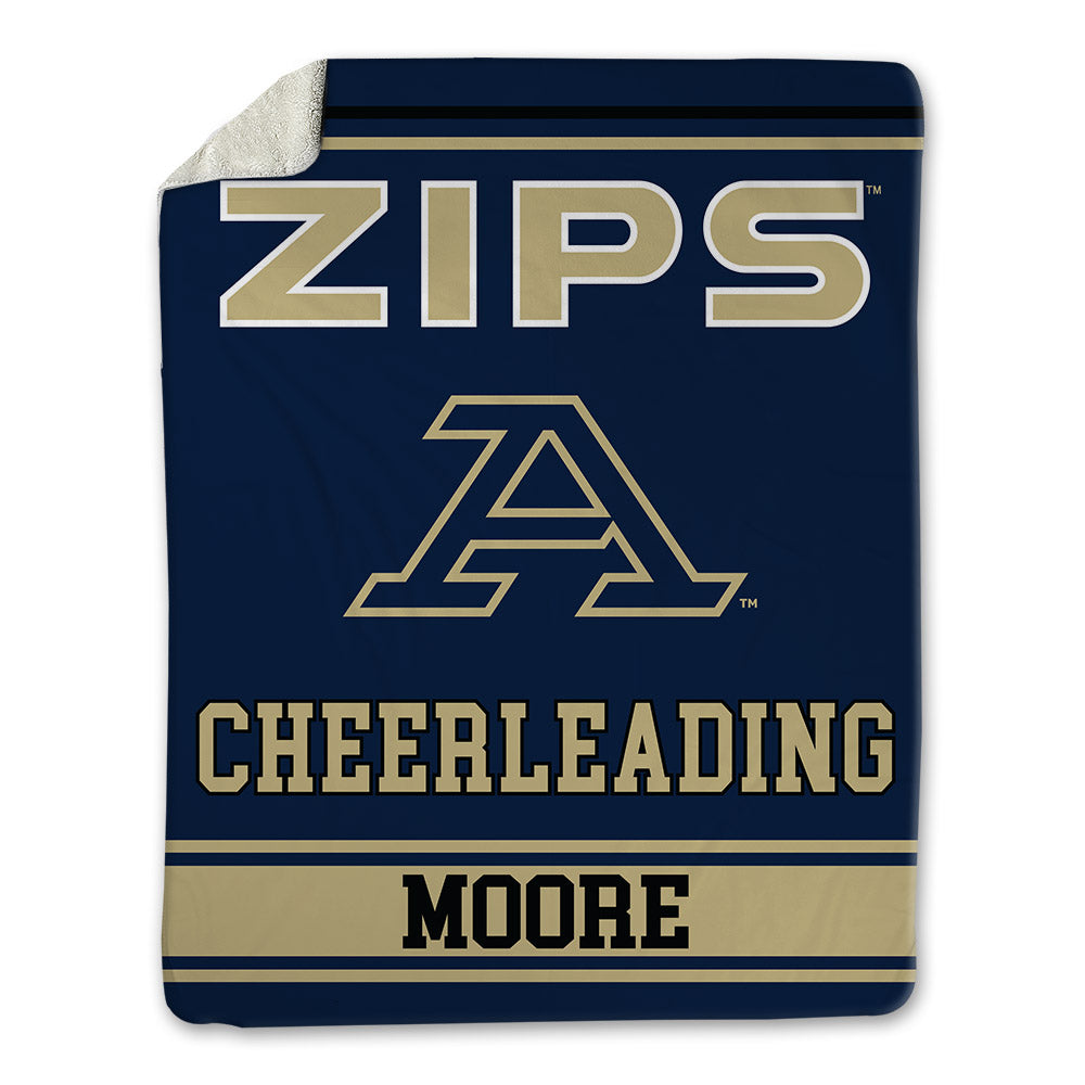 Akron - NCAA Cheerleading : Kiya Moore - Blanket-0