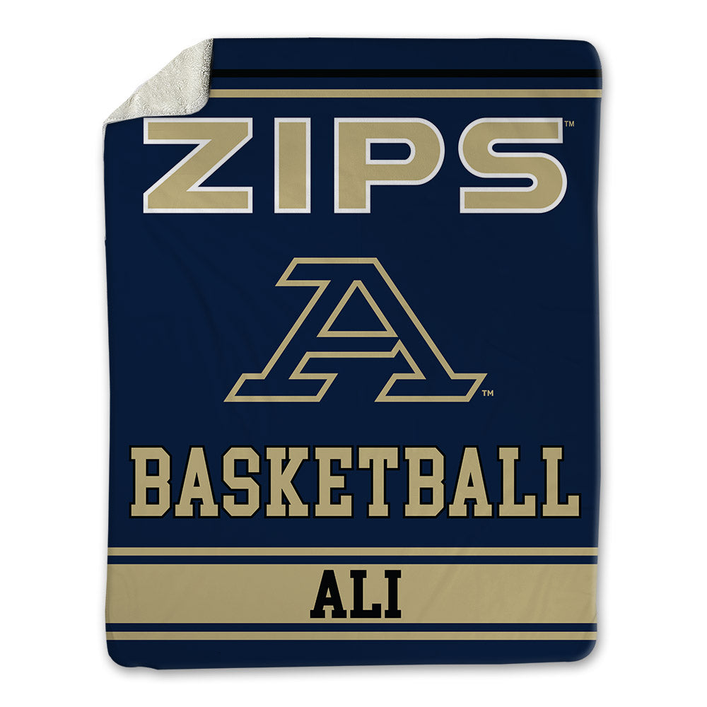 Akron - NCAA Men's Basketball : Ali Ali - Blanket-0