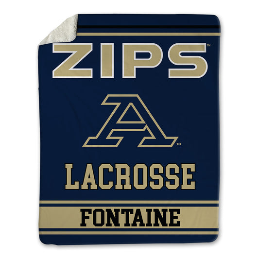 Akron - NCAA Women's Lacrosse : Keira Fontaine - Blanket-0