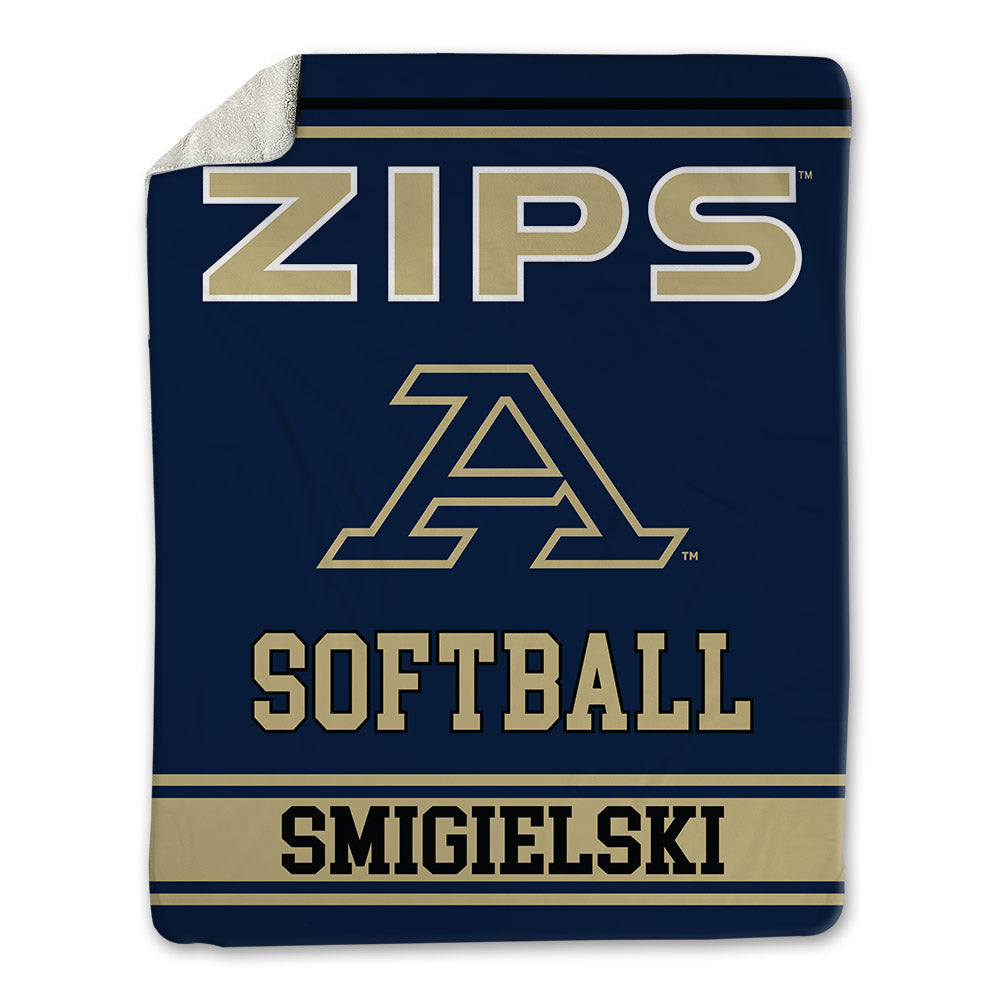 Akron - NCAA Softball : Rachel Smigielski - Blanket-0