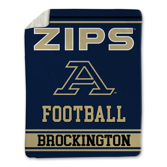 Akron - NCAA Football : Zy Brockington - Blanket-0