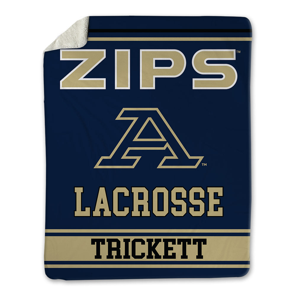 Akron - NCAA Women's Lacrosse : Antonia Trickett - Blanket-0