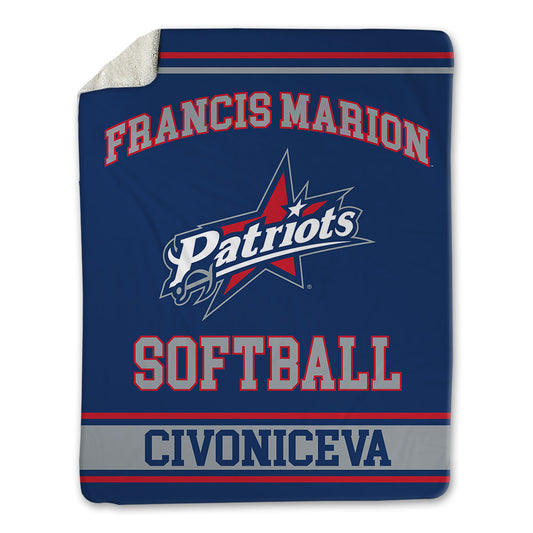 Francis Marion - NCAA Softball : Tallulah Civoniceva - Blanket-0