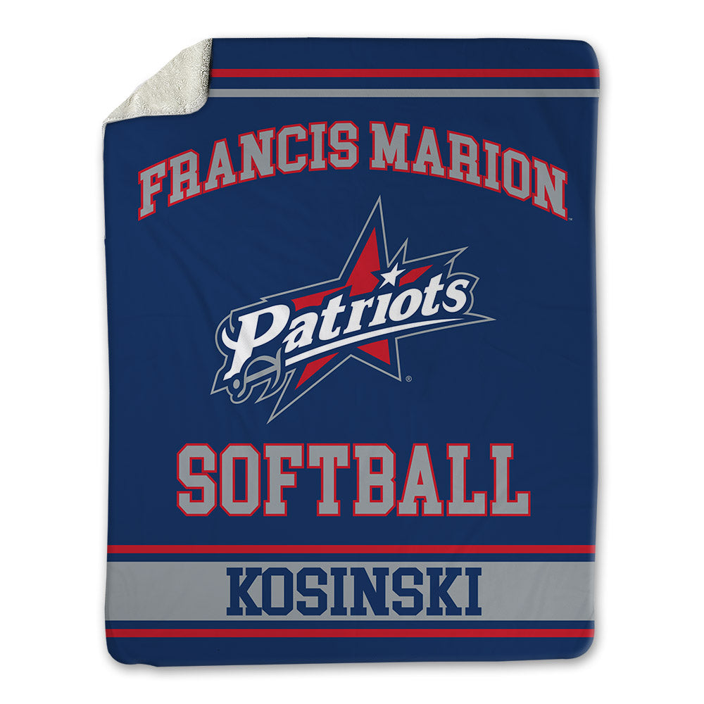 Francis Marion - NCAA Softball : Laini Kosinski - Blanket-0