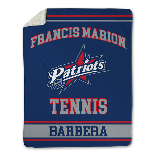 Francis Marion - NCAA Men's Tennis : Martin Barbera - Blanket-0