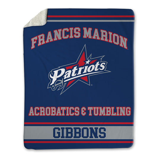 Francis Marion - NCAA Acrobatics & Tumbling : Megan Gibbons - Blanket-0