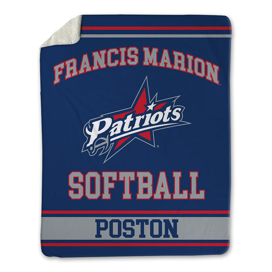 Francis Marion - NCAA Softball : Alyssa Poston - Blanket-0