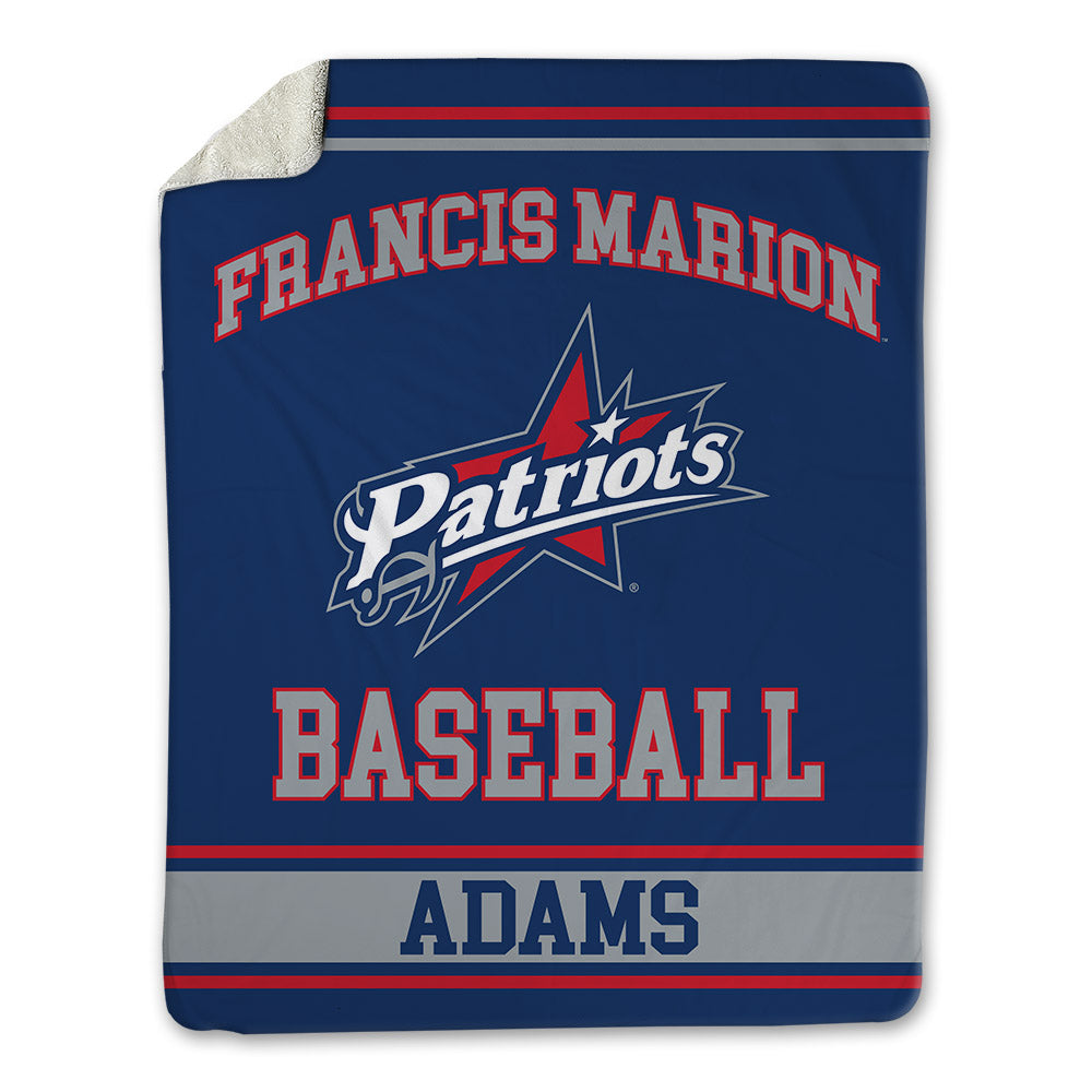 Francis Marion - NCAA Baseball : Josh Adams - Blanket-0