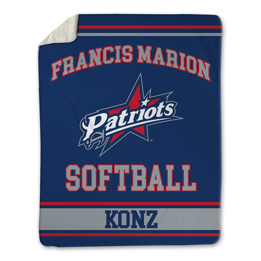 Francis Marion - NCAA Softball : Emily Konz - Blanket-0