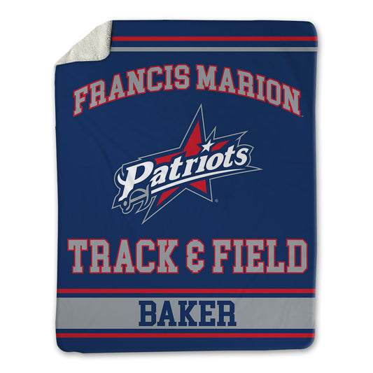 Francis Marion - NCAA Men's Track & Field : Klay Baker - Blanket-0