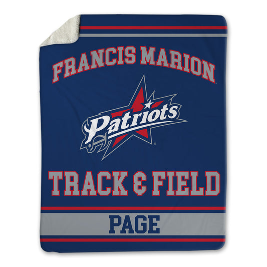 Francis Marion - NCAA Women's Track & Field : Amira Page - Blanket-0