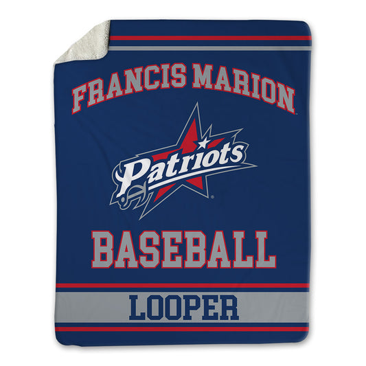 Francis Marion - NCAA Baseball : Hunter Looper - Blanket-0