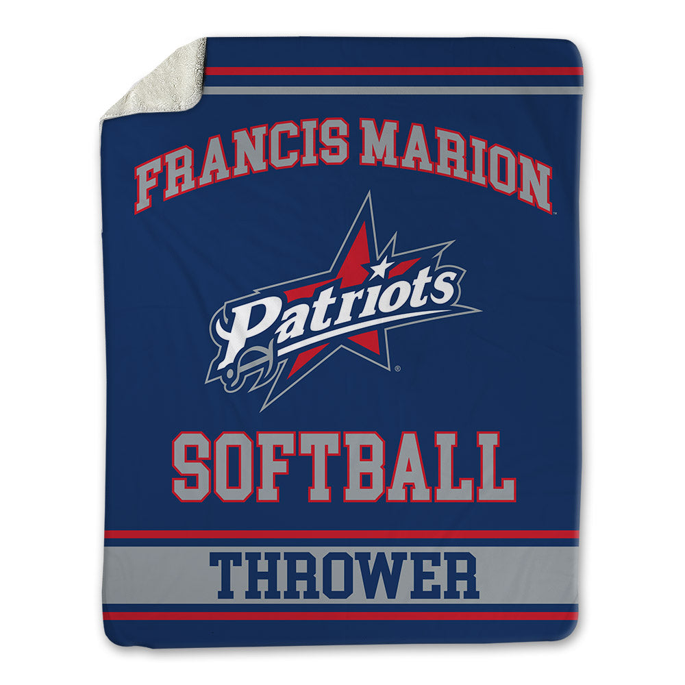 Francis Marion - NCAA Softball : Anderson Thrower - Blanket-0