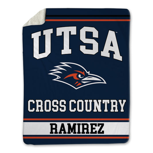 UTSA - NCAA Men's Cross Country : Diego Ramirez - Blanket-0