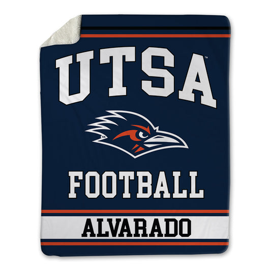 UTSA - NCAA Football : Andrew Alvarado - Blanket-0