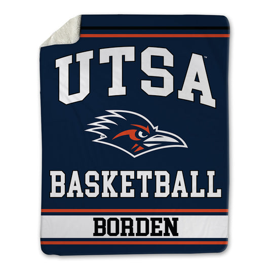 UTSA - NCAA Men's Basketball : Stanley Borden - Blanket-0