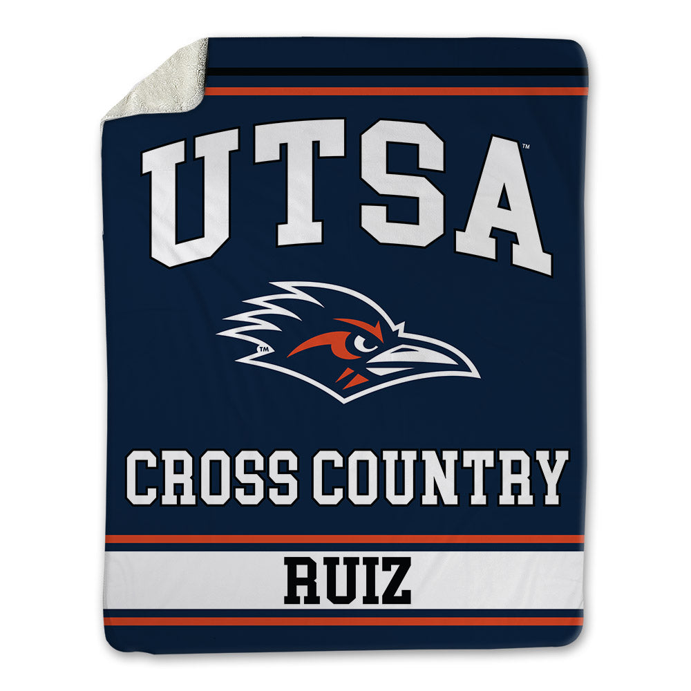 UTSA - NCAA Men's Cross Country : OJ Ruiz - Blanket-0