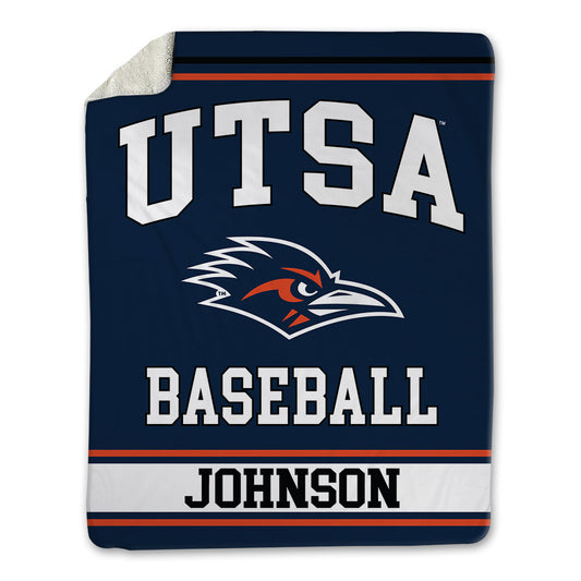 UTSA - NCAA Baseball : Nathan Johnson - Blanket-0