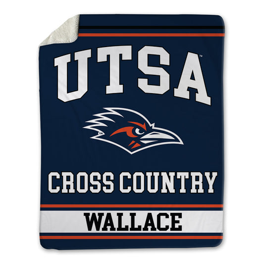 UTSA - NCAA Women's Cross Country : Emma Wallace - Blanket-0
