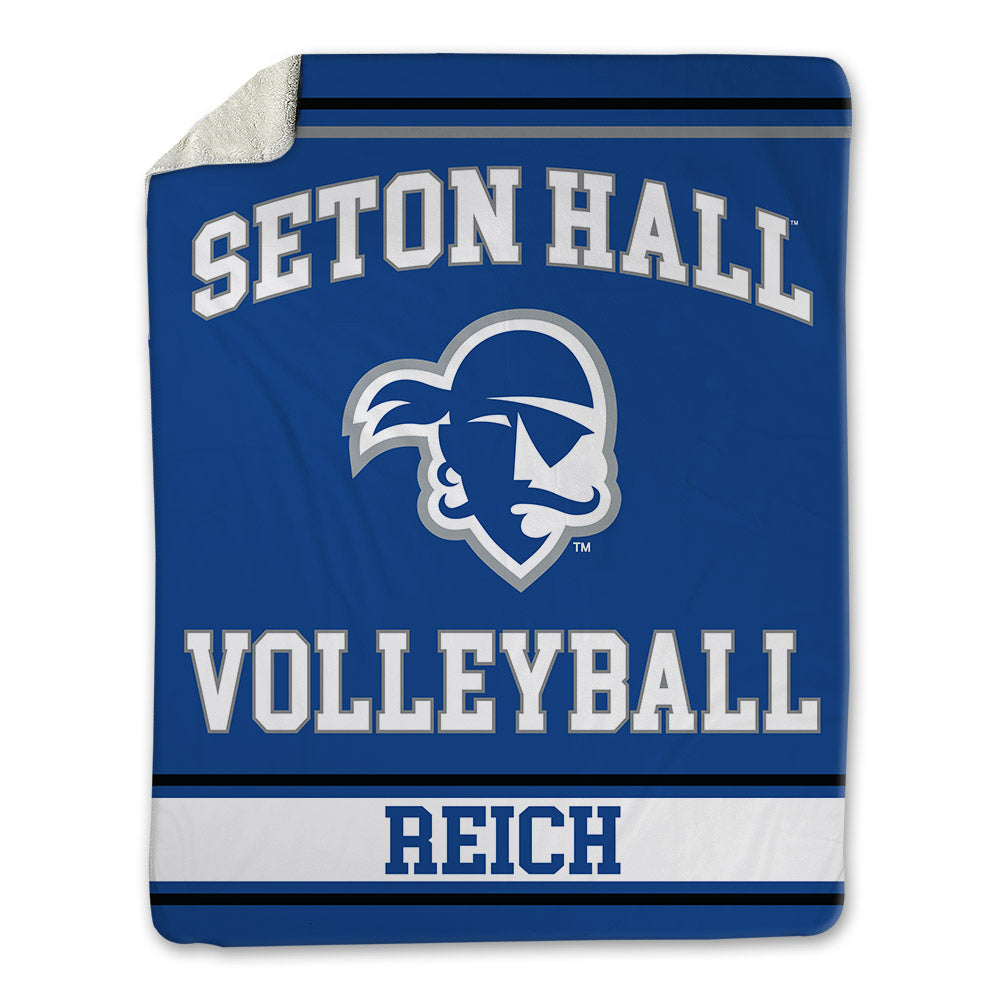 Seton Hall - NCAA Women's Volleyball : Sadie Reich - Blanket-0