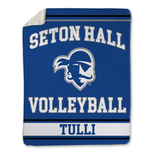 Seton Hall - NCAA Women's Volleyball : Hanna Tulli - Blanket-0