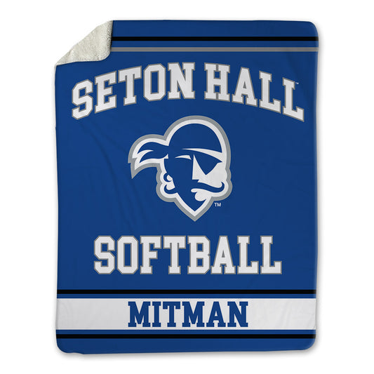 Seton Hall - NCAA Softball : Molly Mitman - Blanket-0