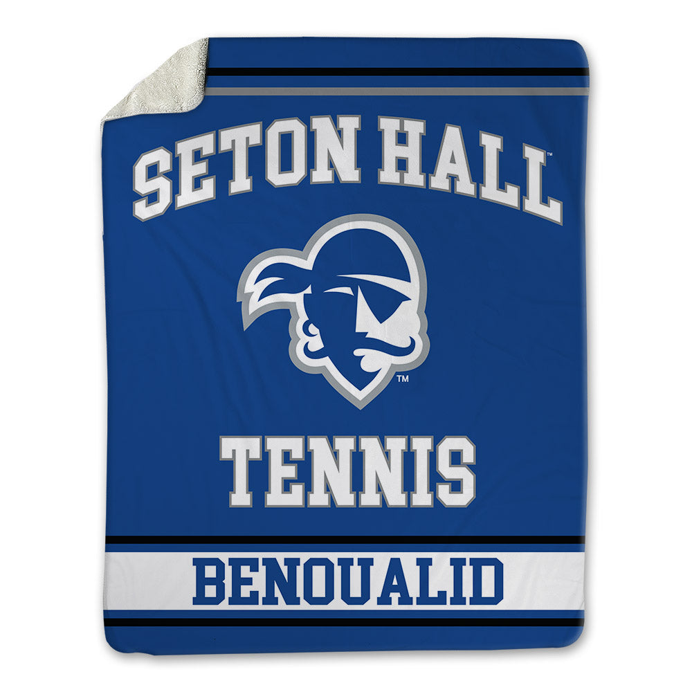 Seton Hall - NCAA Women's Tennis : Rachel Benoualid - Blanket-0