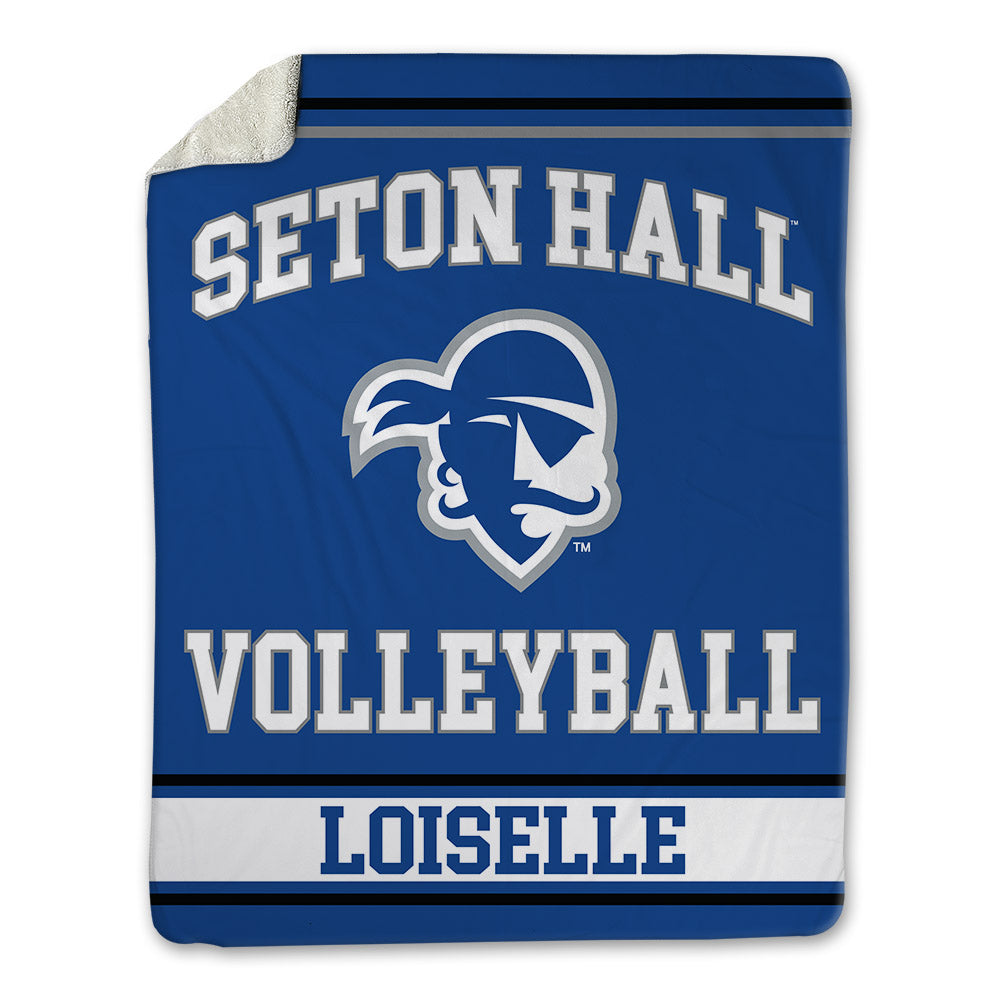 Seton Hall - NCAA Women's Volleyball : Maddy Loiselle - Blanket-0