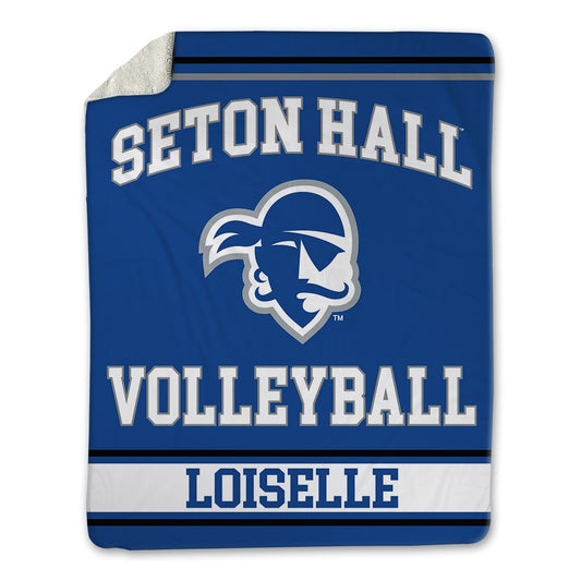 Seton Hall - NCAA Women's Volleyball : Maddy Loiselle - Blanket-0