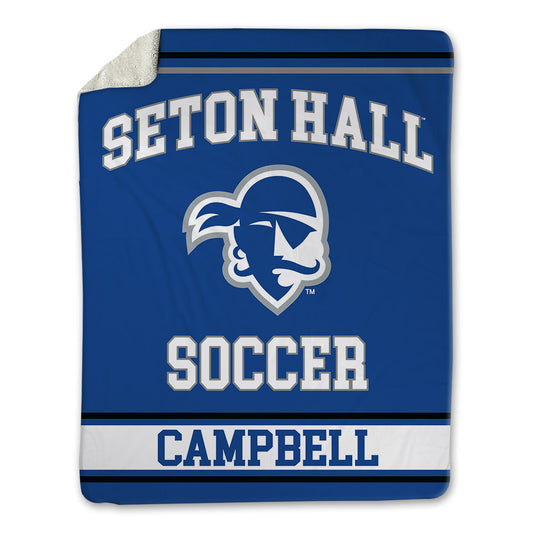 Seton Hall - NCAA Women's Soccer : Sabrina Campbell - Blanket-0