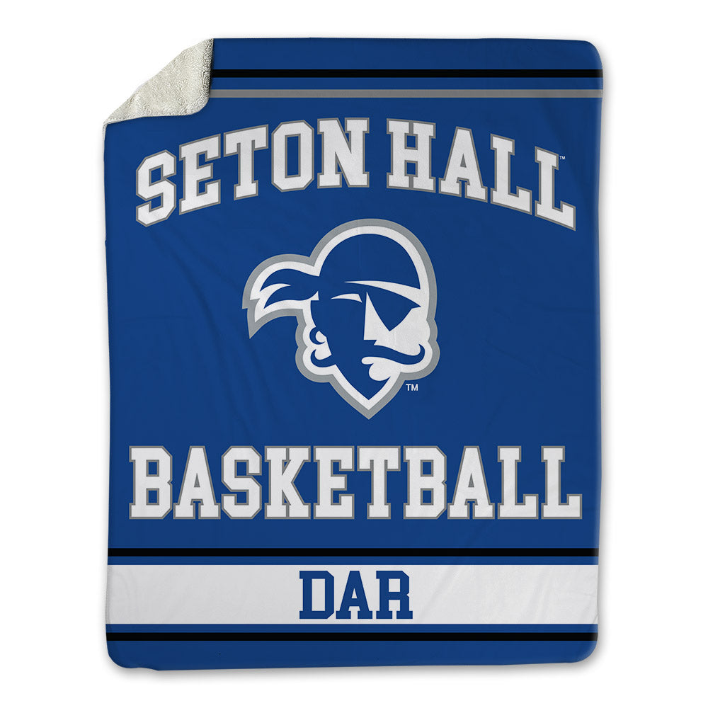 Seton Hall - NCAA Men's Basketball : Jacob Dar - Blanket-0