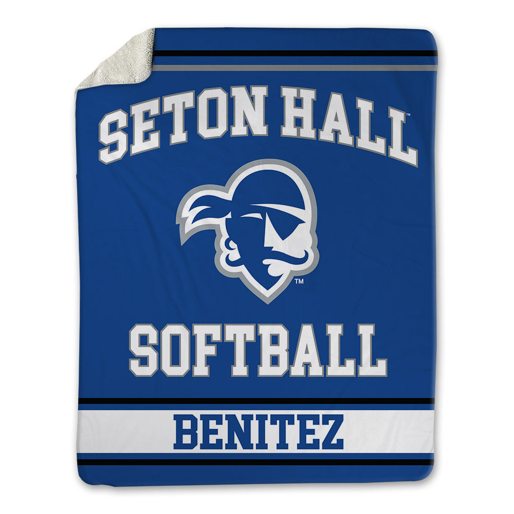 Seton Hall - NCAA Softball : Angelina Benitez - Blanket-0