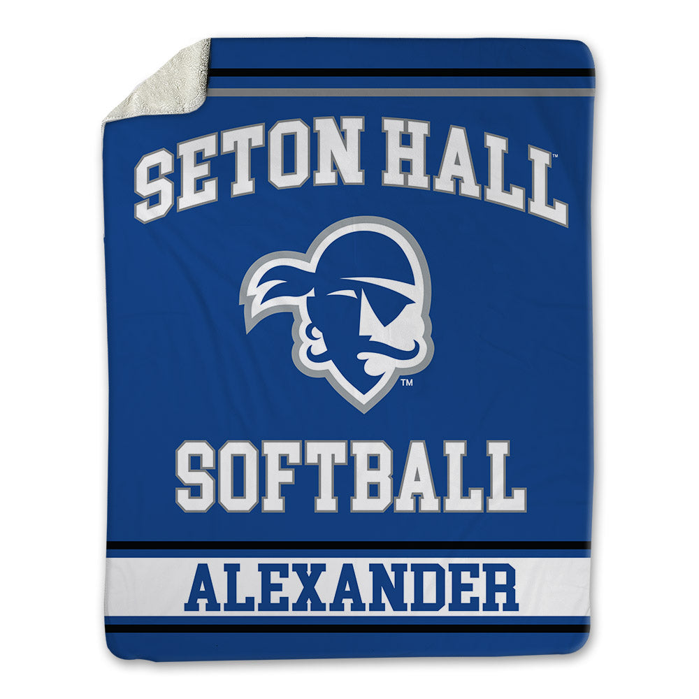 Seton Hall - NCAA Softball : Hannah Alexander - Blanket-0