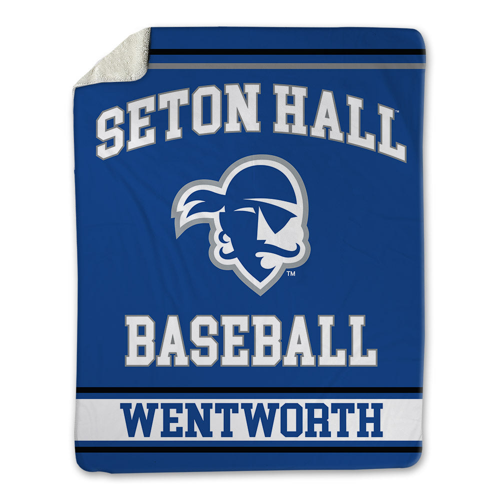 Seton Hall - NCAA Baseball : Jack Wentworth - Blanket-0