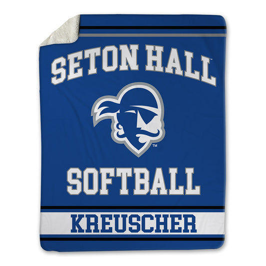 Seton Hall - NCAA Softball : Kyra Kreuscher - Blanket-0