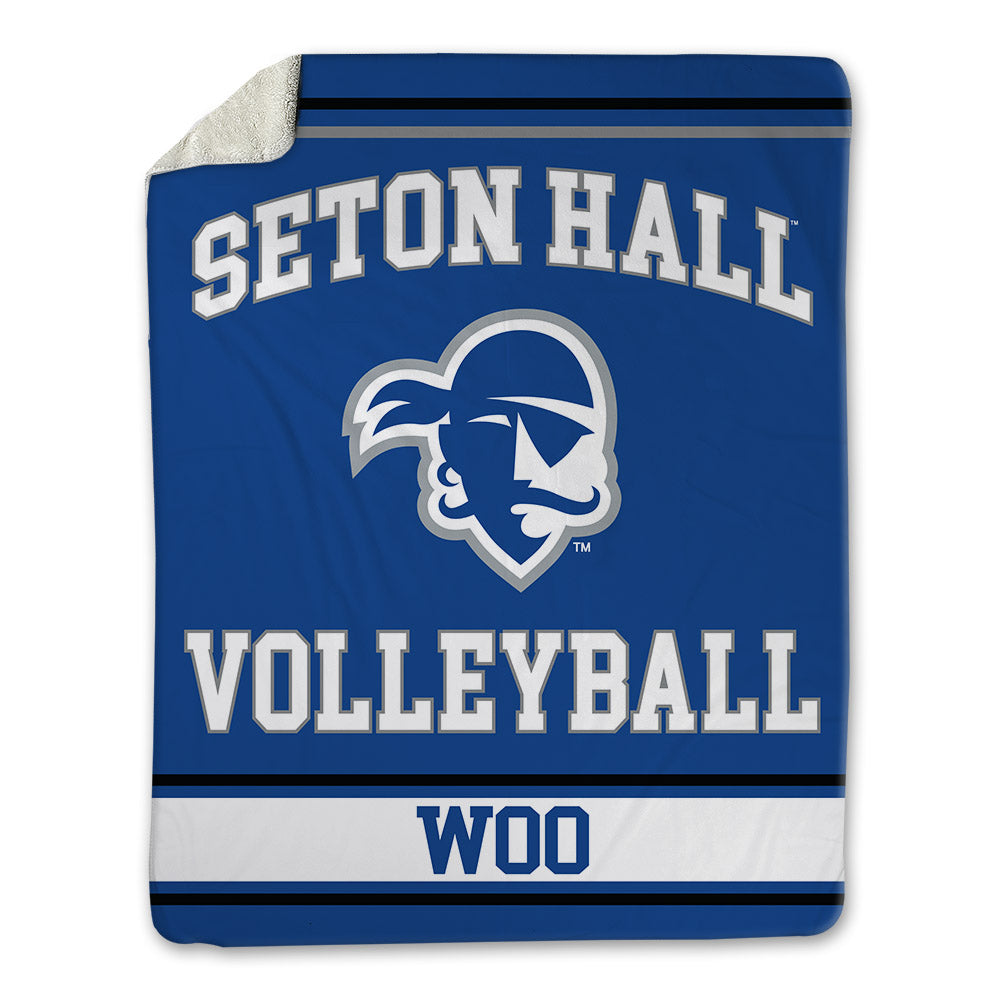 Seton Hall - NCAA Women's Volleyball : Mason Woo - Blanket-0