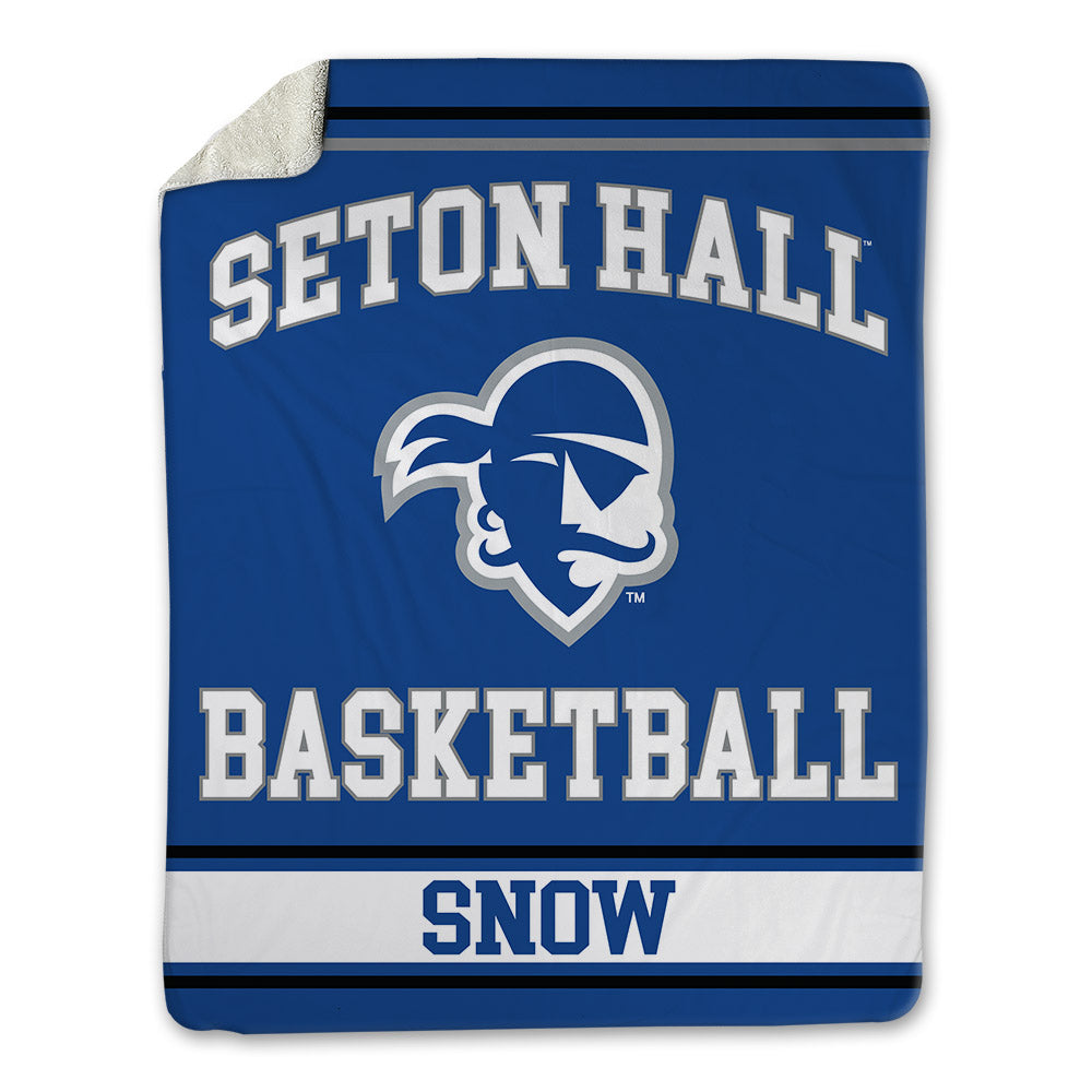 Seton Hall - NCAA Women's Basketball : Jada. Snow - Blanket-0