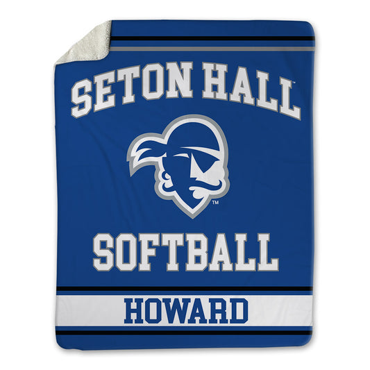 Seton Hall - NCAA Softball : Erin Howard - Blanket-0