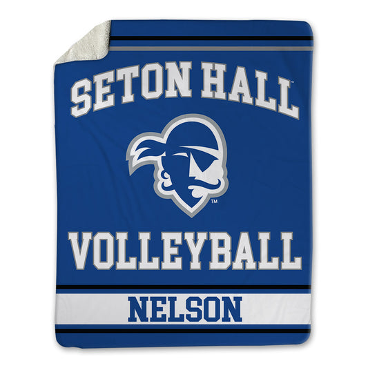 Seton Hall - NCAA Women's Volleyball : Rylee Nelson - Blanket-0