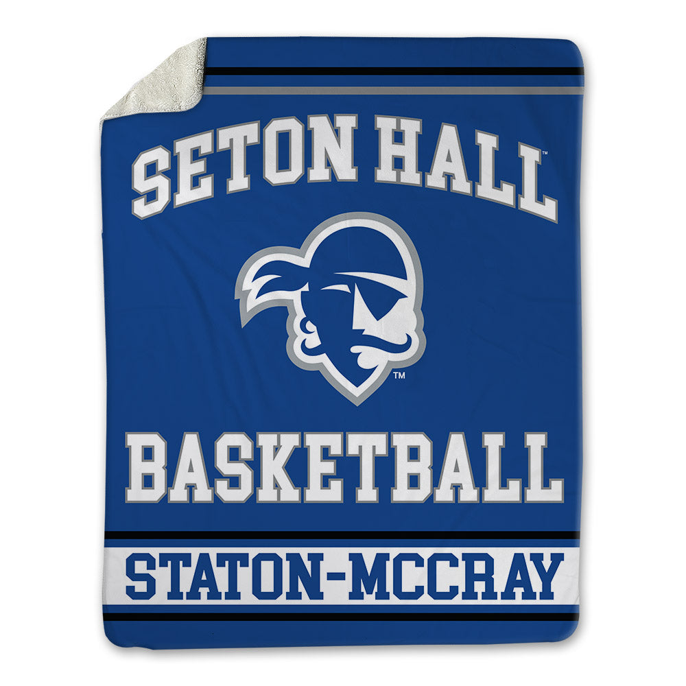 Seton Hall - NCAA Men's Basketball : AJ Staton-McCray - Blanket-0