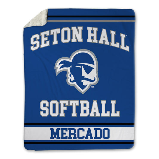 Seton Hall - NCAA Softball : Gabby Mercado - Blanket-0
