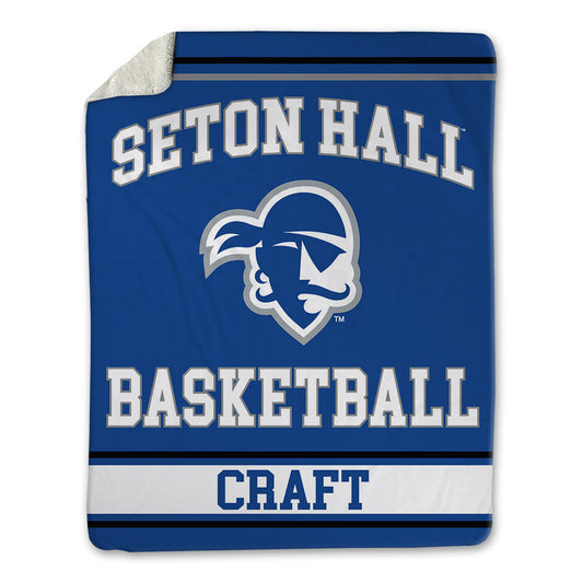 Seton Hall - NCAA Women's Basketball : Ja'Kahla Craft - Blanket-0