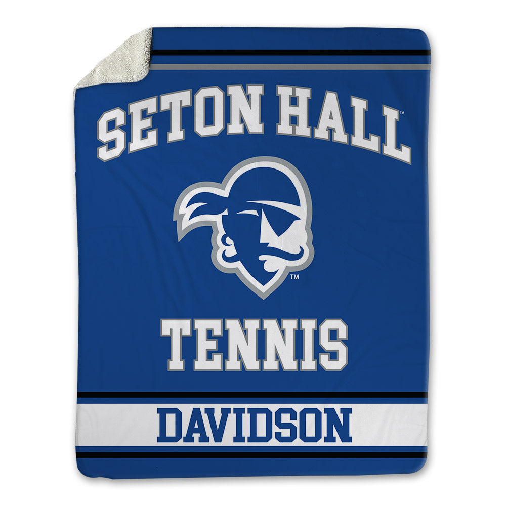 Seton Hall - NCAA Women's Tennis : Jaden Davidson - Blanket-0