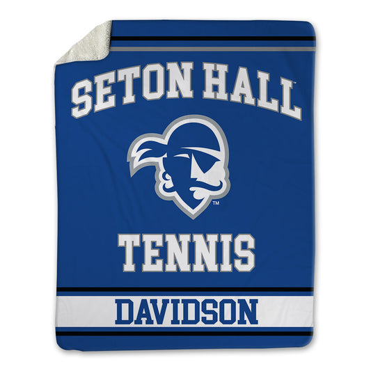 Seton Hall - NCAA Women's Tennis : Jaden Davidson - Blanket-0